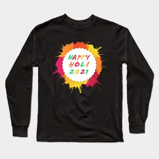 Happy Holi festival of india Long Sleeve T-Shirt